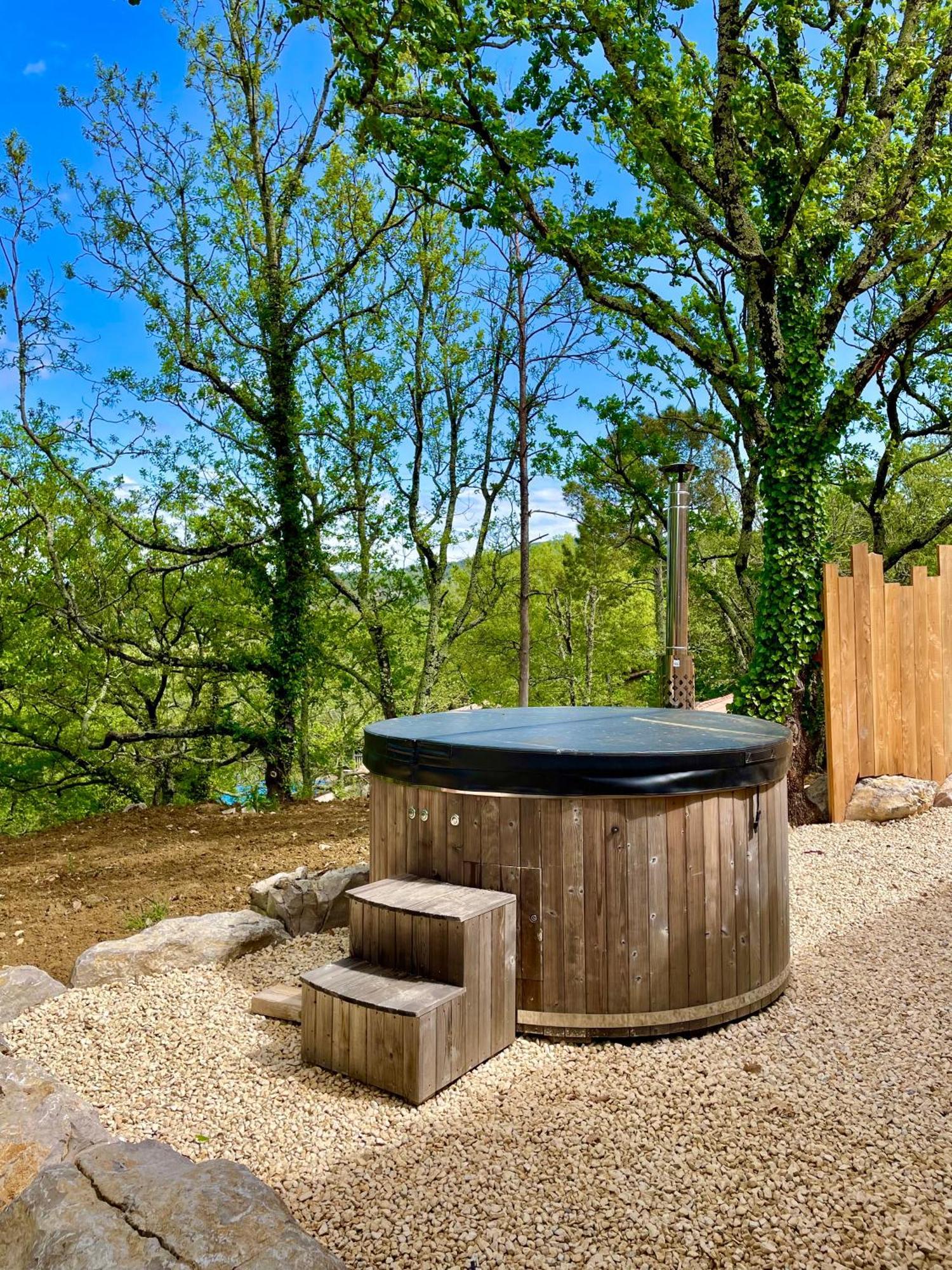 Côté nature Chauzon Extérieur photo